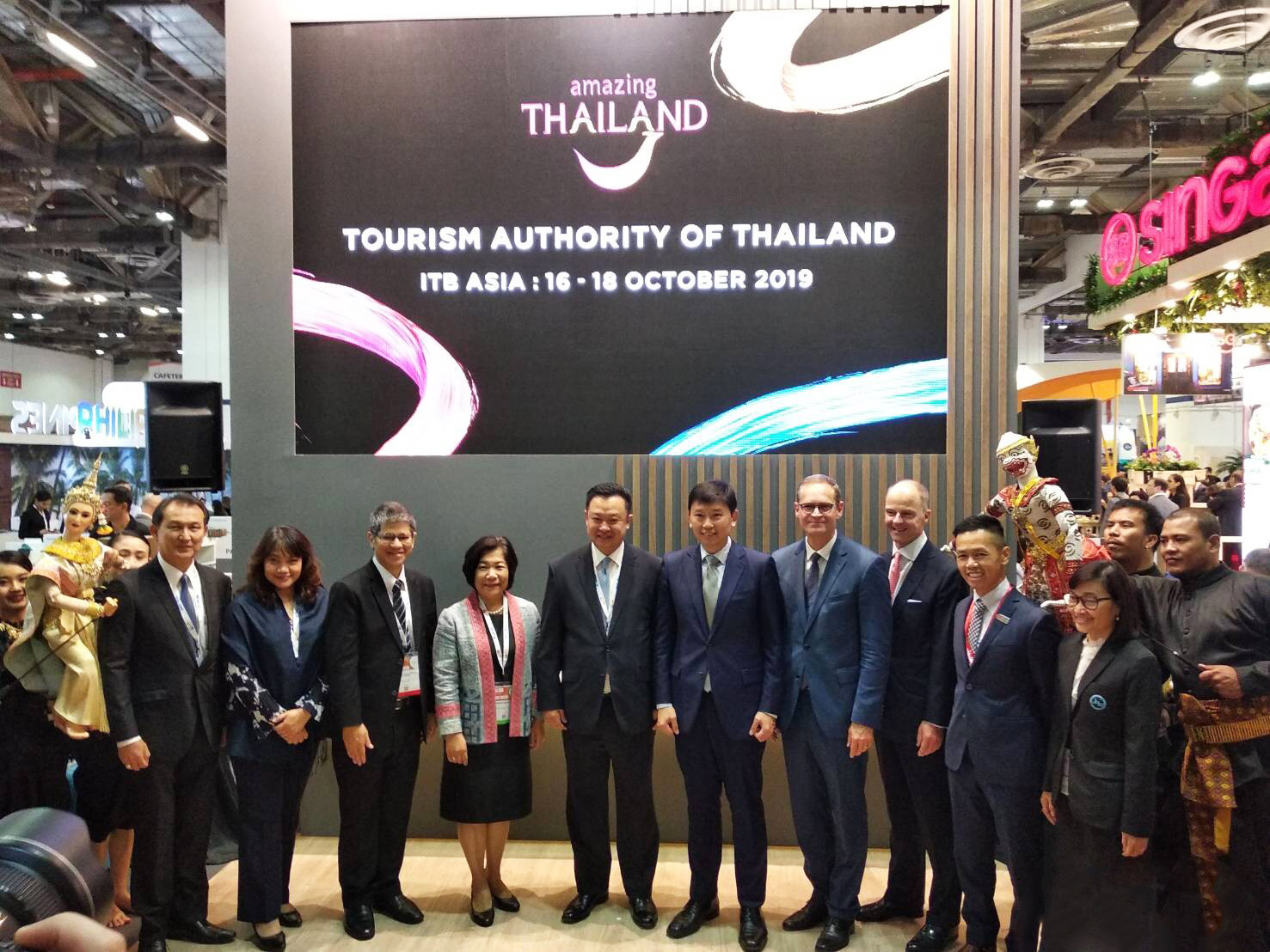 ททท. ชวนผู้ประกอบการท่องเที่ยวร่วมงาน  ITB Asia 2019 เสนอ “TROPICAL MODERN LUXURY” กระตุ้นตลาดนักท่องเที่ยวภูมิภาคเอเชีย